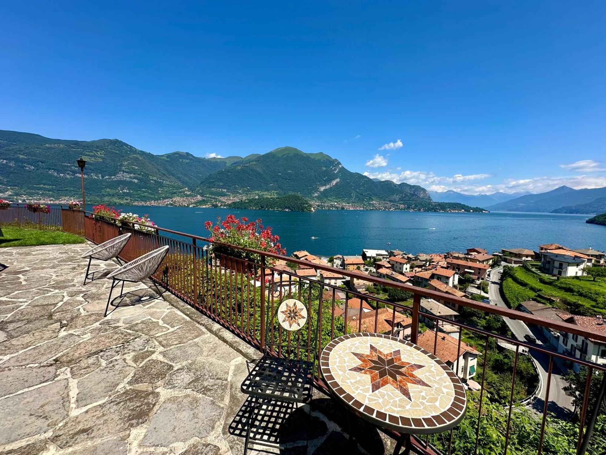 Апартаменти Il Bellavista Леццено Екстер'єр фото